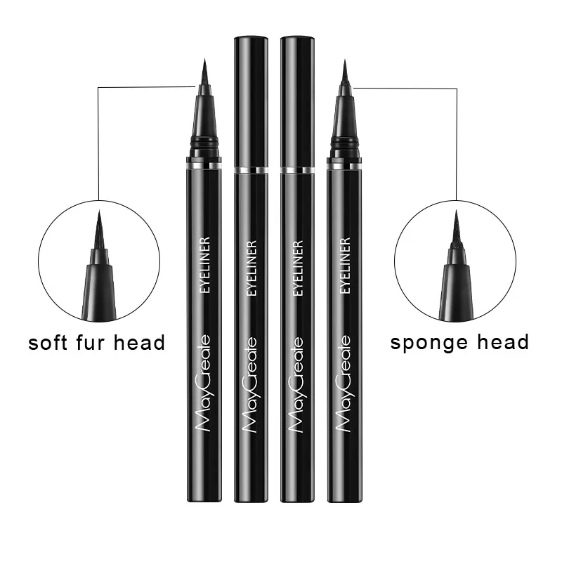 MayCreate Новая Черная стойкая Водостойкая Подводка для глаз жидкая подводка