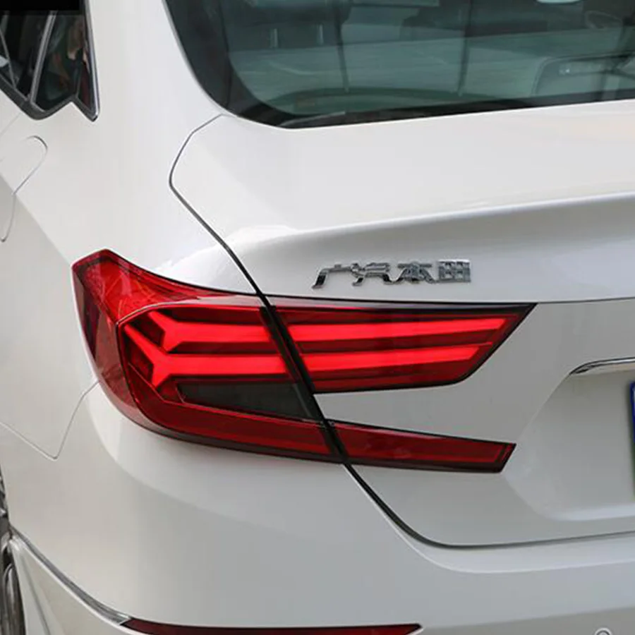 Стайлинг автомобиля 2018-2019 для Honda accord светодиодный ные задние фонари