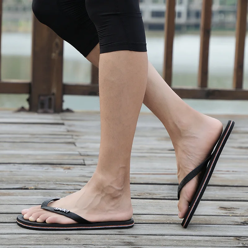 Chinelo Masculino Sandalias Hombre Erkek Terlik Ayakkabi; мужские вьетнамки с двойным сочетанием; уличные повседневные красивые тапочки Eva
