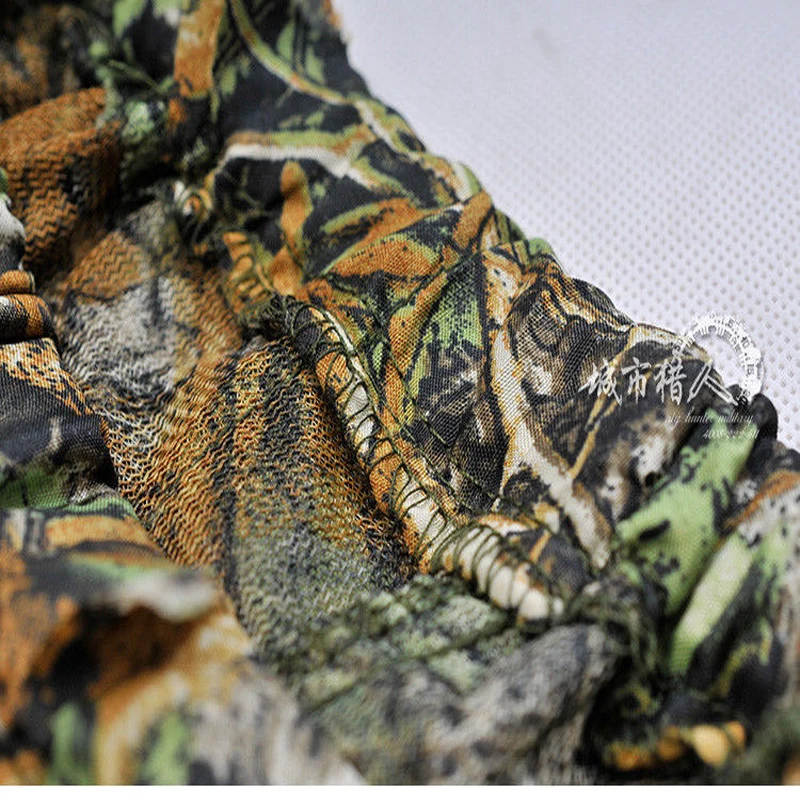 

3D Leaves Breathable Camouflage clothes Hunting equipment birdwatching Poncho