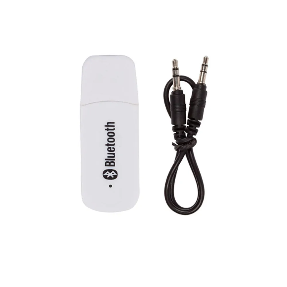 Bluetooth 2 1 беспроводной стерео аудио музыкальный приемник 3 5 мм Автомобильный AUX