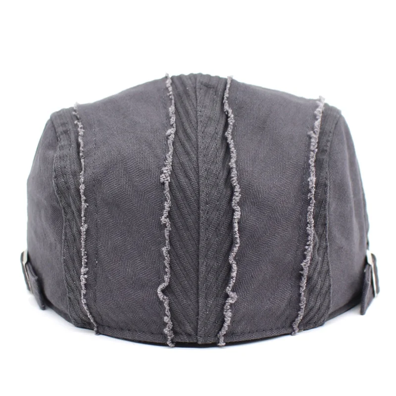 Minhui 2018 новые шляпы на весну лето для мужчин винтажные буквы плоские шапки берет