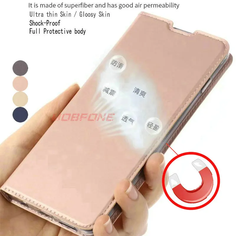 Роскошный кожаный чехол-книжка для Redmi 7 7A 8 8A, чехол-книжка для Xiaomi Redmi Note 7 7s 8 Pro 8 T, закрывающийся на магните чехол K20Pro