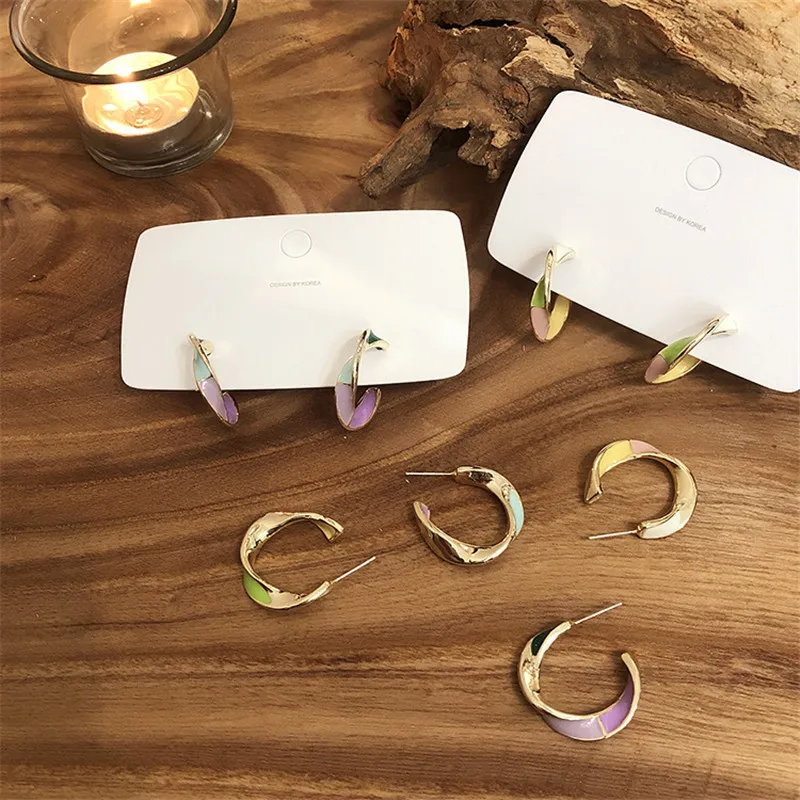 Серьги кольца Ears high 2019 в европейском и американском стиле модные серьги с