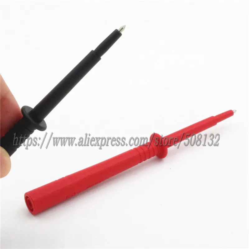 Испытательный зонд латунный штифт 4 мм жесткий разъем соединение с кожухом