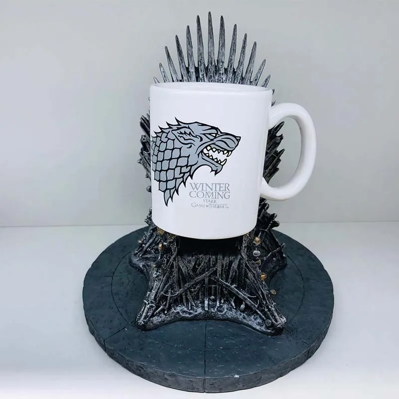 Игра престолов кофейные кружки набор керамических чашек и кружек черный и белый знак посуда для напитков