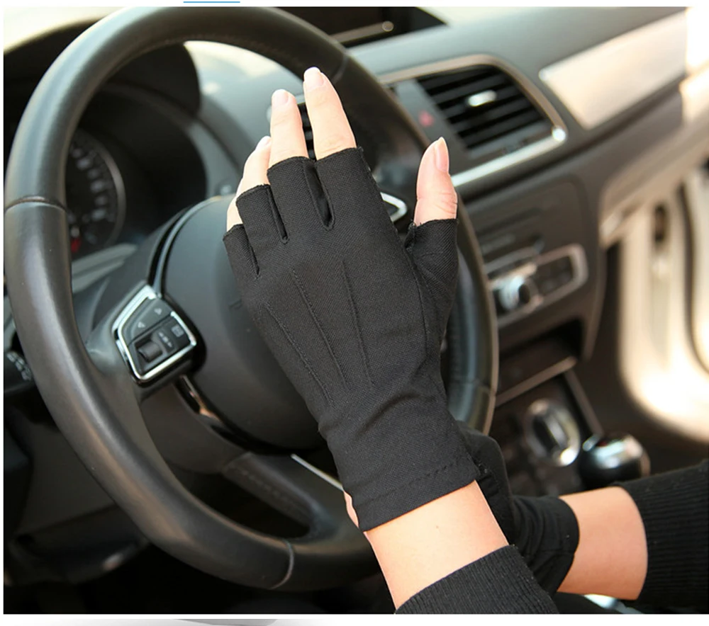 Перчатки мужские с защитой от УФ-лучей тонкие дышащие Нескользящие защитные