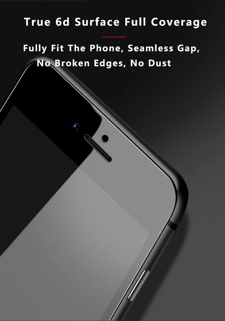 2 шт./лот полное покрытие мате Закаленное стекло пленка для iphone 7 8 протектор экрана для iphone 8 7 plus IIRROONN