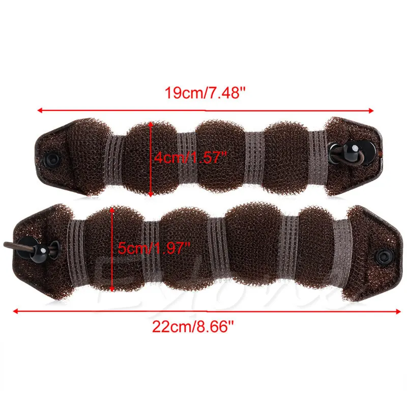 2 шт. губки для укладки волос|sponge hair styling|magic formersdonut bun maker |