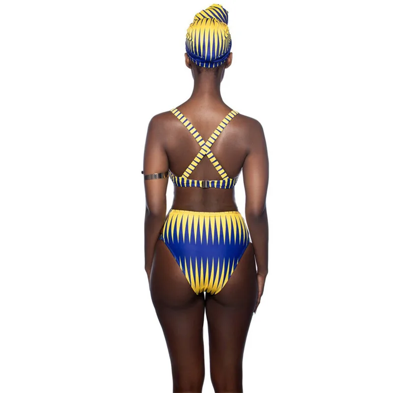 SAKKUS женский купальный костюм с принтом сексуальный комплект бикини для женщин