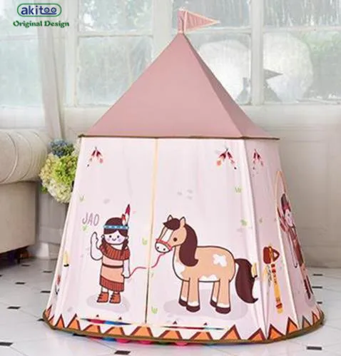 Akitoo Германия импортная детская игровая палатка для детей чернильный домик