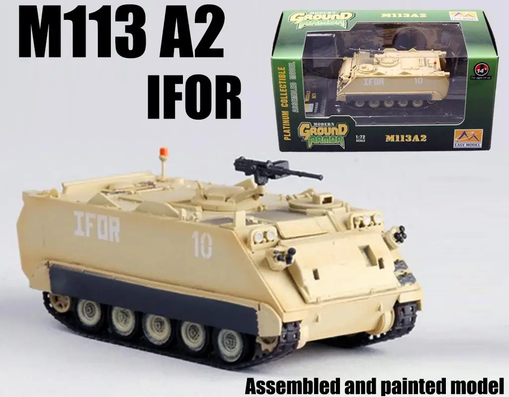 M113 бронированный персонал Перевозчик IFOR Танк 1/72 без литья под давлением легкая
