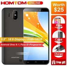 HOMTOM S17 Android 8 1 четырехъядерный 5 &quot18:9 полноэкранный смартфон