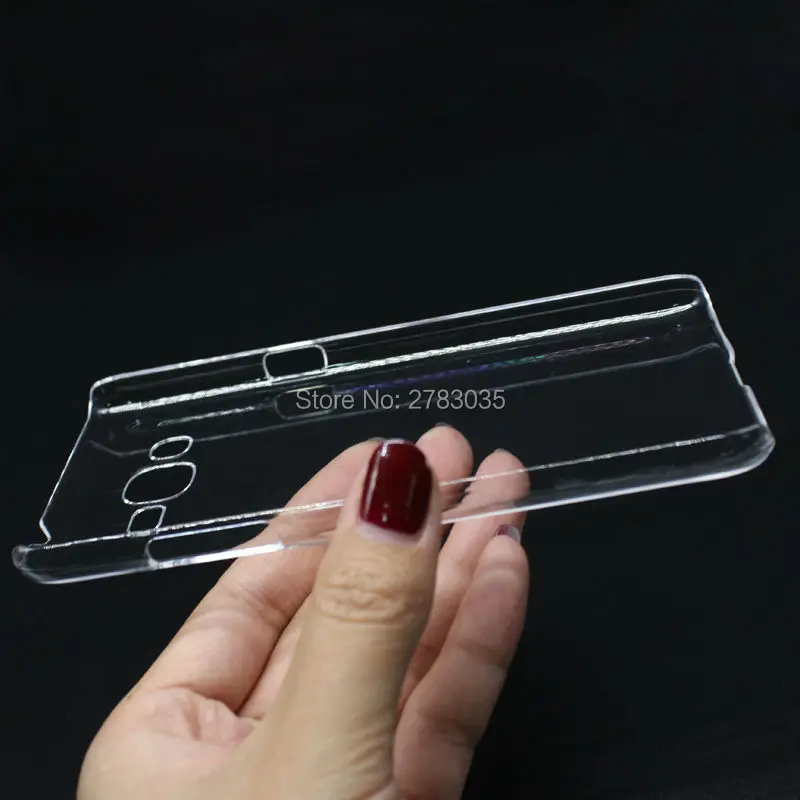 Glossy Snap Phone Case Crystal Invisible Hard PC Cover For Samsung Galaxy J2 Prime / Grand Plus Clear Protect Back Shell |