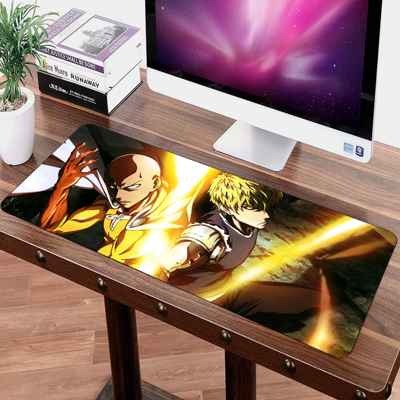 70x30 см большой игровой коврик для мыши с японским Аниме ONE PUNCH MAN XL геймеров