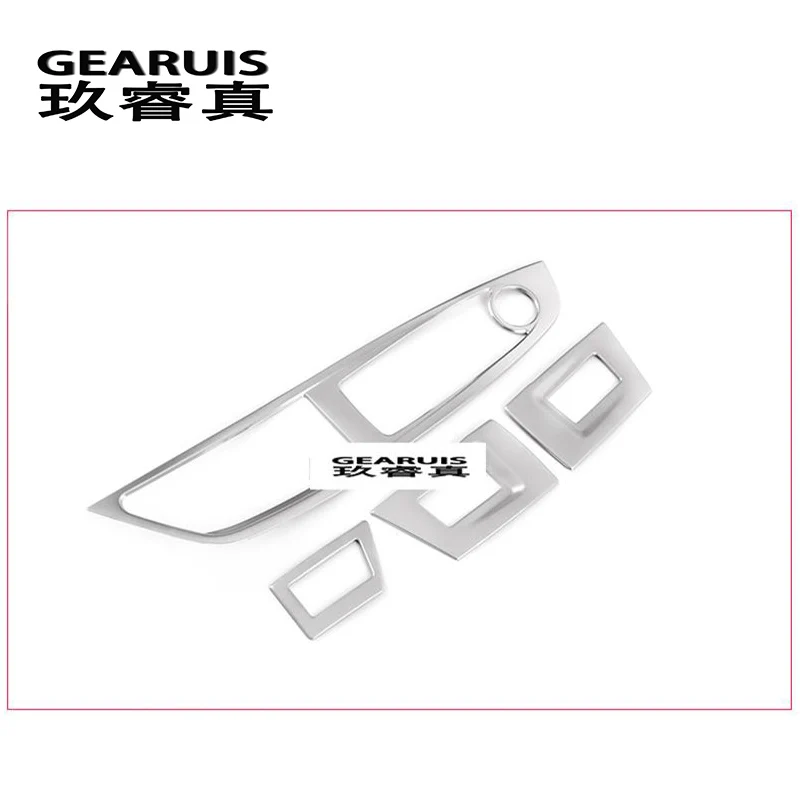 Автомобильный Стайлинг оконный подъемник рамка управления переключатель окна