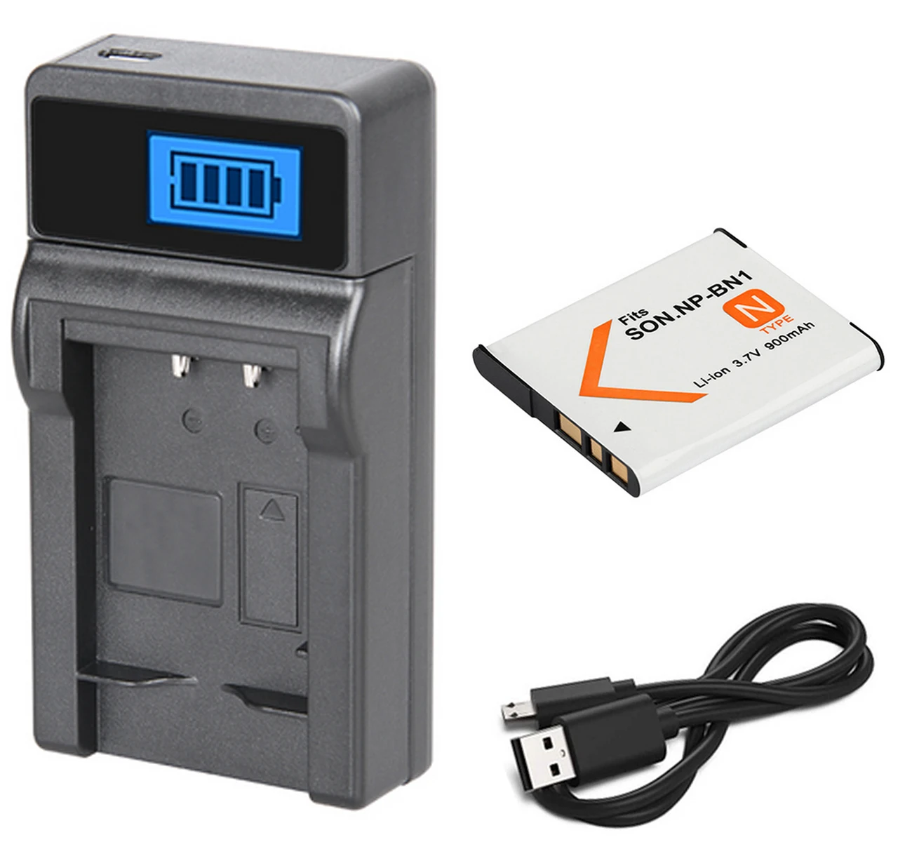 

Battery + Charger for Sony Cyber-shot DSC-W610,DSC-W620,DSC-W630,DSC-W650, DSC-W670, DSC-W690, DSC-W710, DSC-W730 Digital Camera