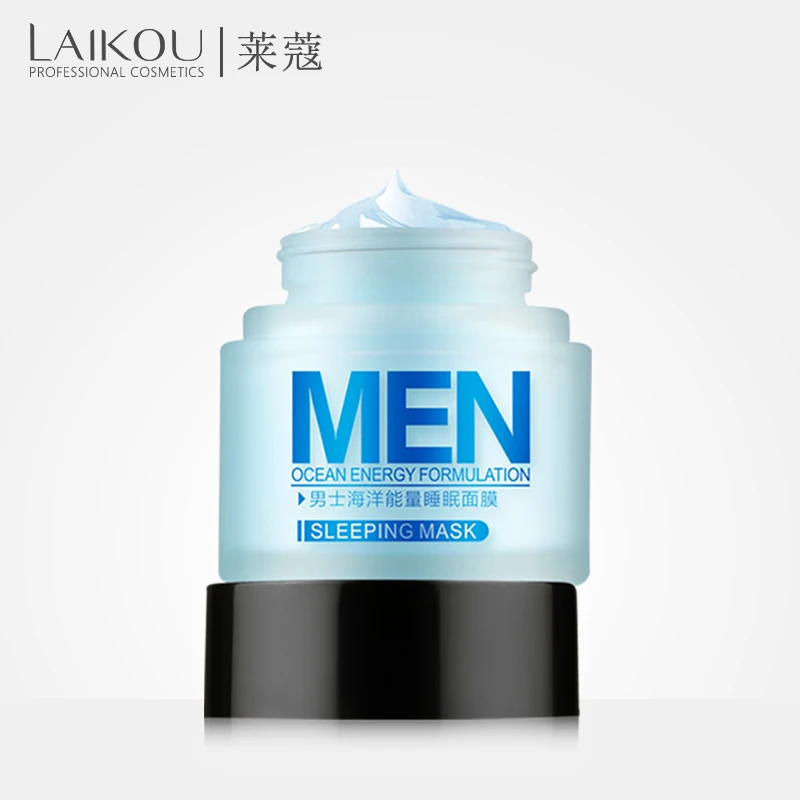 LAIKOU Мужская океанская Энергетическая Маска Для Сна контроль жирности