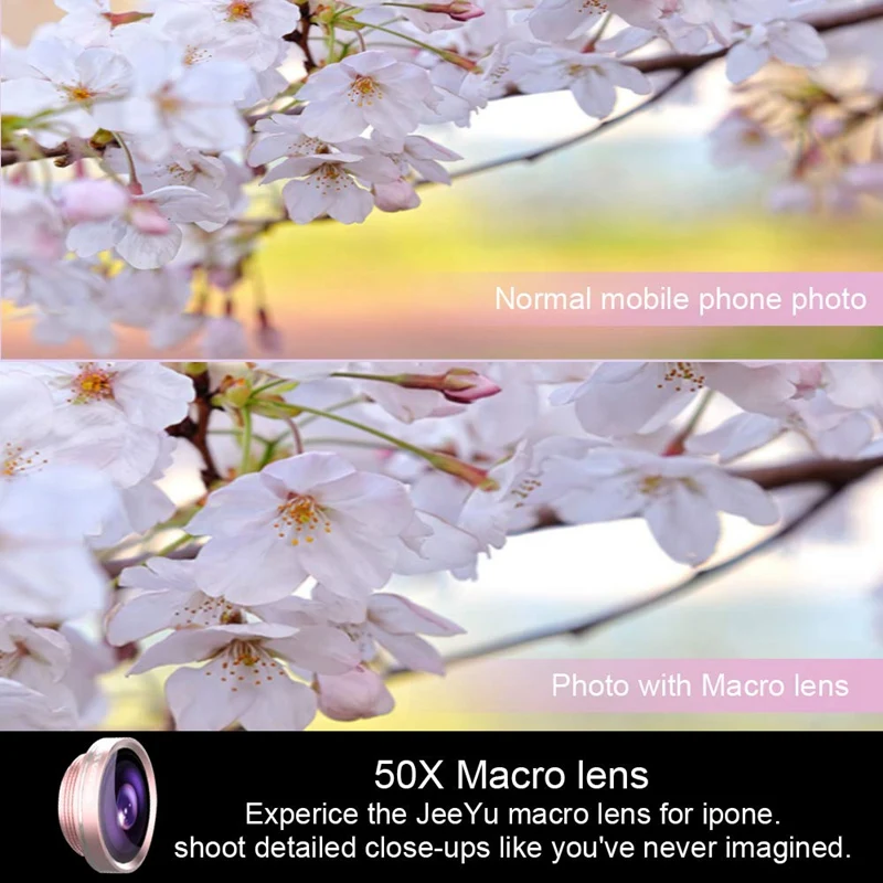 Селфи кольцо свет с Hd рыбий глаз Широкоугольный макро объектив Вспышка