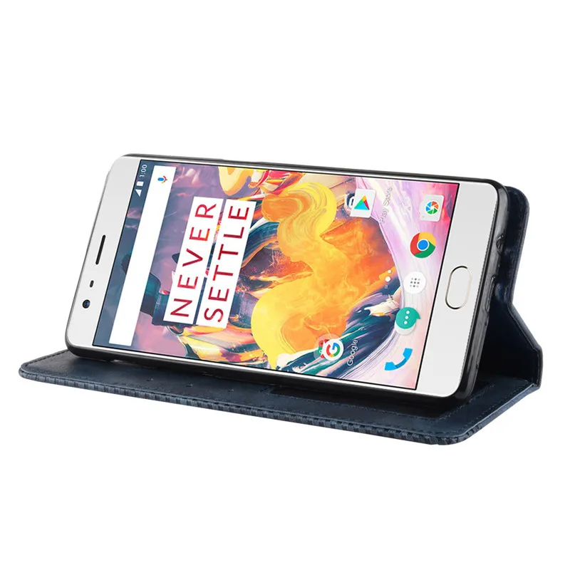 Флип чехол для OnePlus 3 T бумажник с подставкой карт Магнитный A3000 A3003 One Plus OnePlus3T чехлы