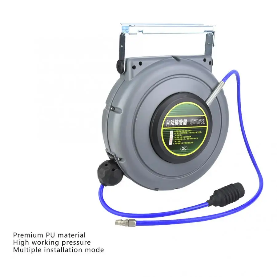 1 шт. автоматическая выдвижная катушка для шланга 12 м 1/4 дюйма | Инструменты