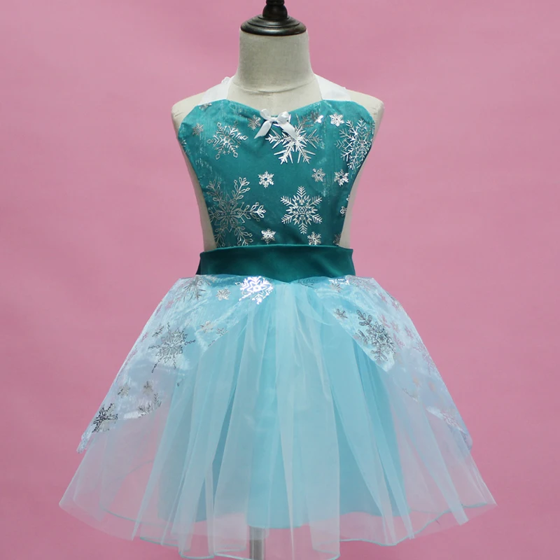 Costumes for Girls Mermaid Snow White Elsa Costume Minnie Anna Cosplay Princess Tutu Apron for Halloween Christmas Easter Party
