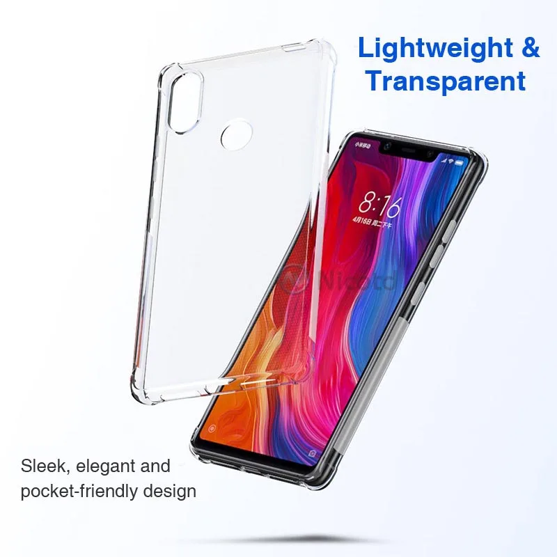 Мягкий силиконовый чехол из ТПУ для телефона Xiaomi 8 9 Mi9 9SE задняя крышка Xiomi Redmi Note 6