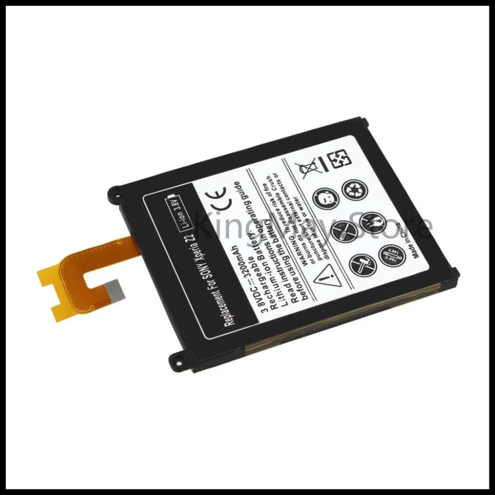 2 шт./лот Перезаряжаемые батарея z2 LIS1543ERPC, запасная батарея, батарея для sony Xperia Z2 L50 L50W L50U L50T D6502 D6503 батарея
