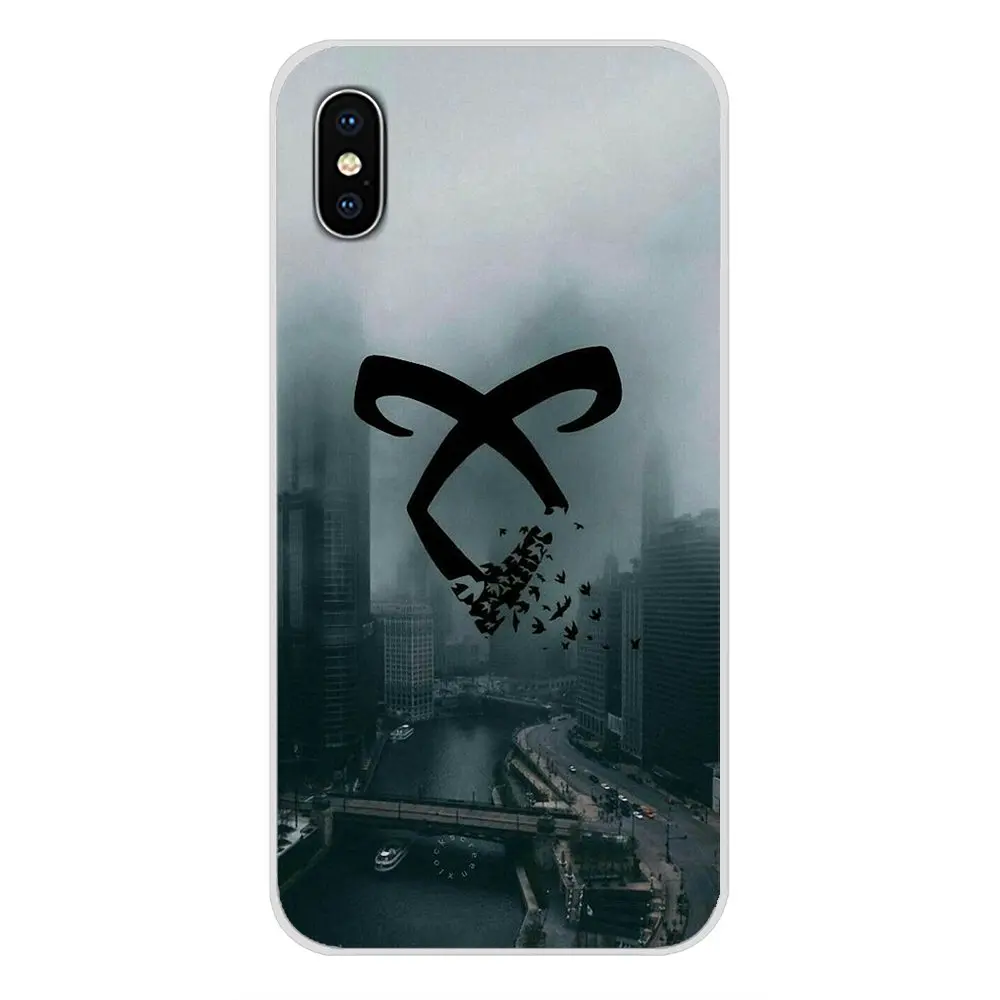 Аксессуары для телефонов Shadowhunters Runes чехлы Apple iPhone X XR XS MAX 4 4S 5 5S 5C SE 6 6S 7 8 Plus ipod touch