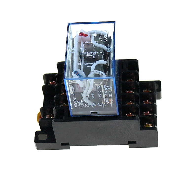LY4NJ HH64P DC 12V 14PIN релейная катушка 4PDT с цоколем PTF14A | Обустройство дома