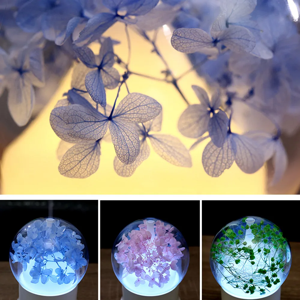 DHaws 100 мл вечный цветок увлажнитель воздуха ароматический ультразвуковой тумана