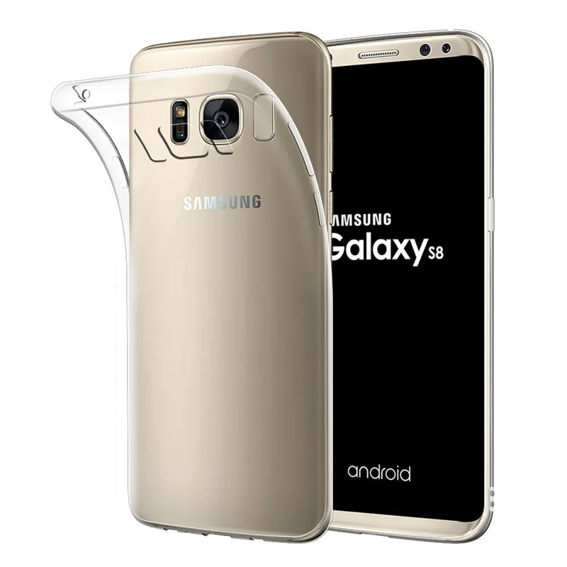 Мягкий силиконовый прозрачный чехол для телефона Samsung Galaxy S8 S9 A8 A6 Plus J6 J4 Core 2018 A6S A8S