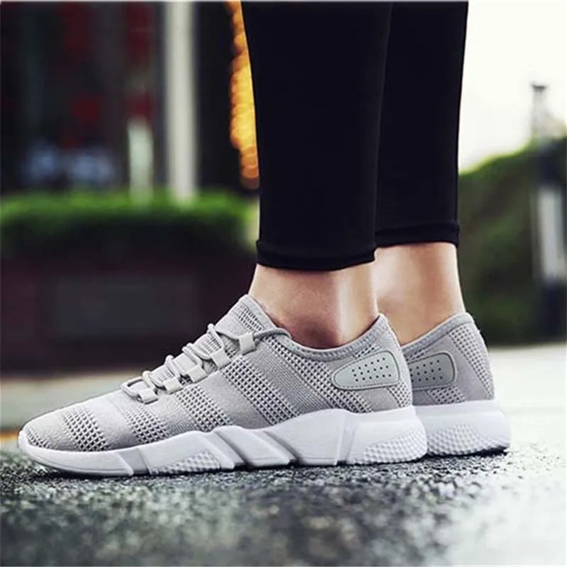 Мужская и женская повседневная обувь дышащая Тканевая для пар спортивная на