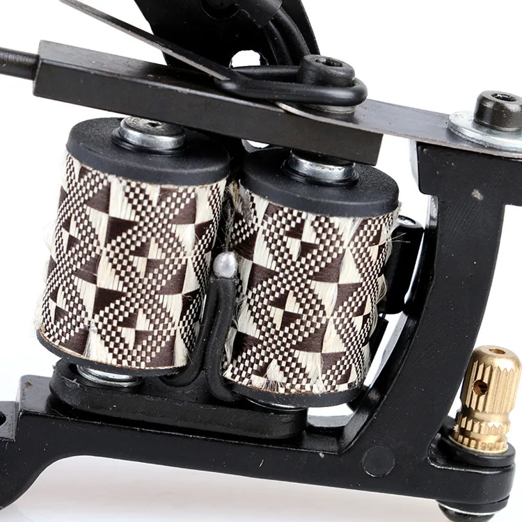 Тату-пистолеты ручная работа тату-машинка 10 катушек медная рамка на заказ