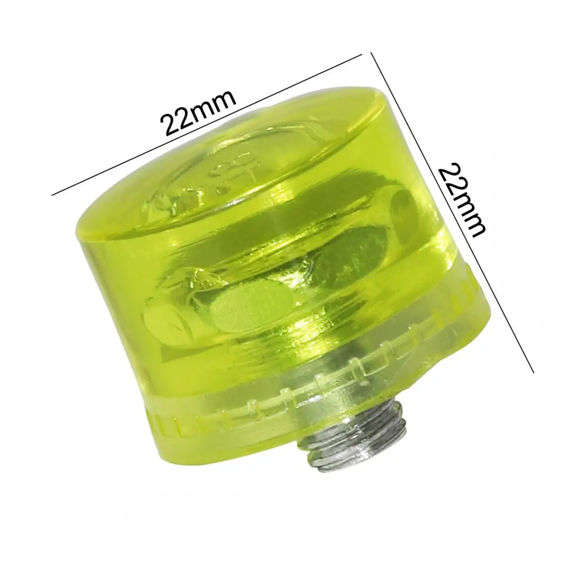 2 шт./лот 25 мм резиновый молоток сменный головка Двусторонняя работа остекление