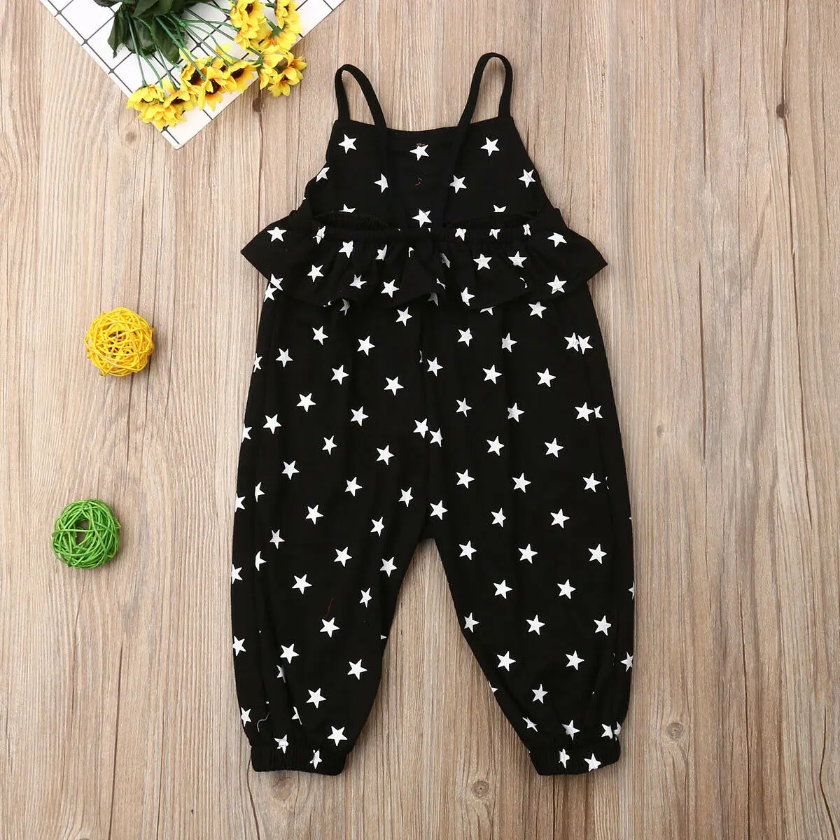 Новый детский Звездные боди для маленьких девочек комбинезон комплект одежды