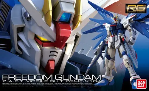 Bandai Gundam 71625 1/144 RG 05 свободу мобильный костюм сборки модель Наборы фигурки