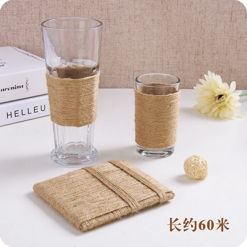 50 м/рулон декоративная веревка из тонкого льна диаметр 2 мм|roll diy|rope craftdia dia |