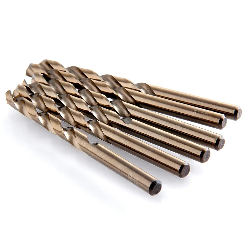 Сверло EVANX 1-13 мм HSS Cobalt Twist Drill M35 резак для металла из нержавеющей стали, меди, алюминия, цинкового сплава