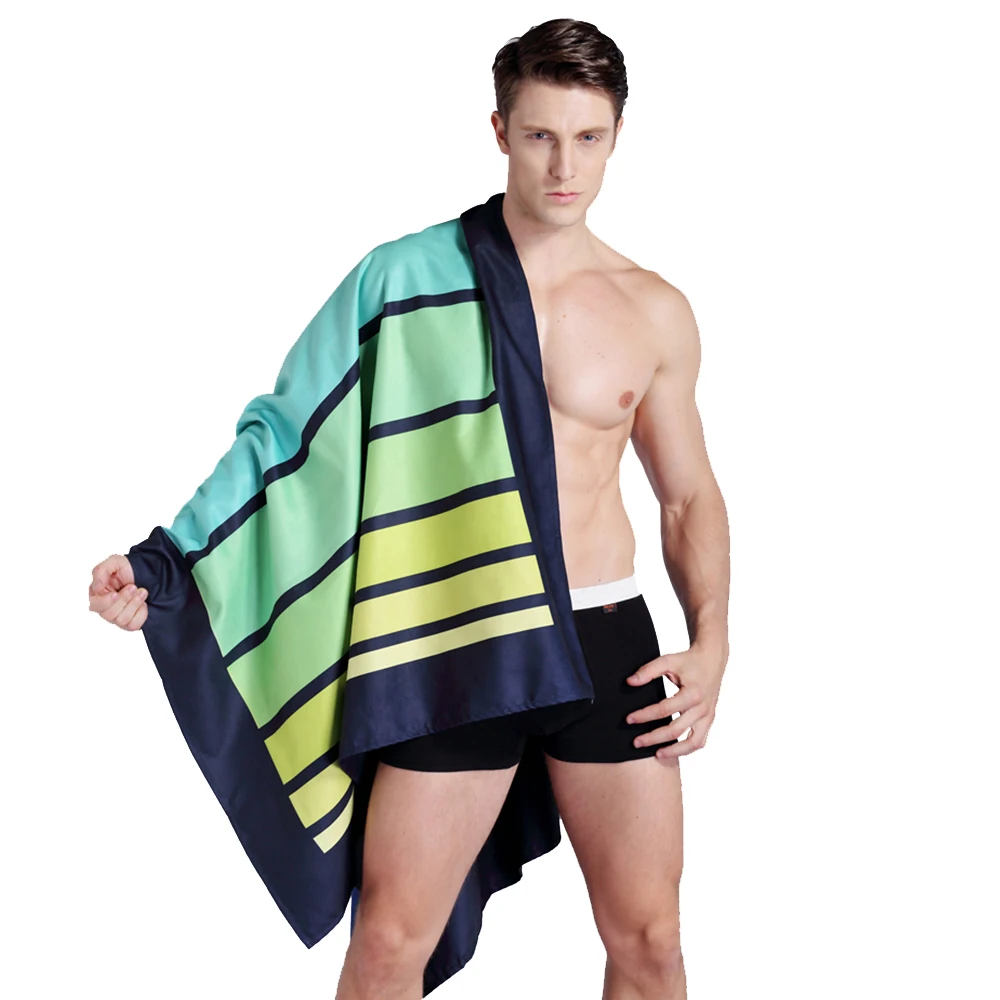 Zipsoft портативное Большое пляжное полотенце из микрофибры для путешествий банные