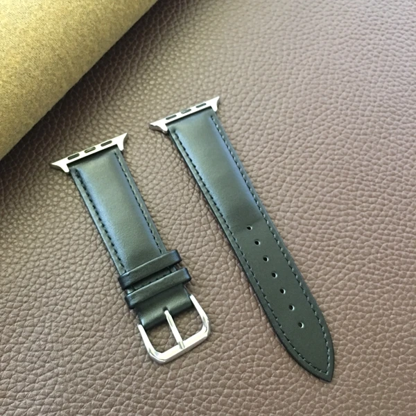 Роскошный кожаный ремешок для часов Apple Watch с пряжкой iWatch 1 2 3 4 42 38 40 44 мм | Наручные