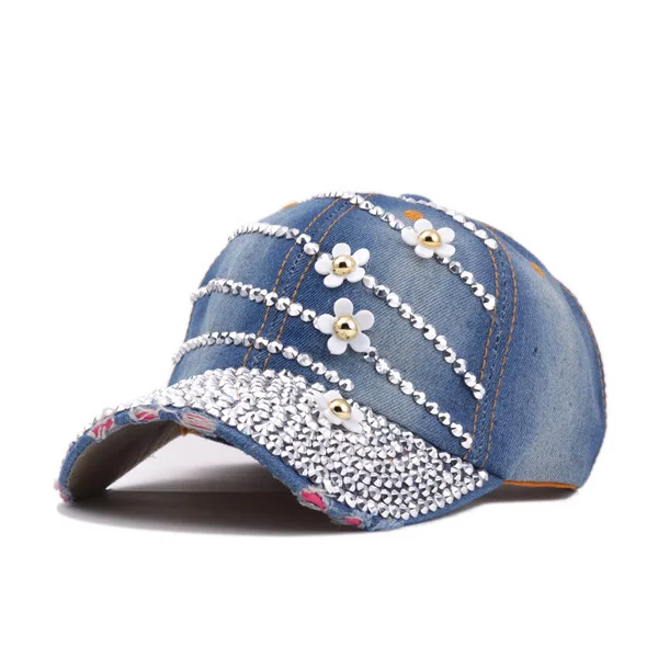 Брендовые новые женские бейсболки с цветами модная Женская Спортивная Кепка со
