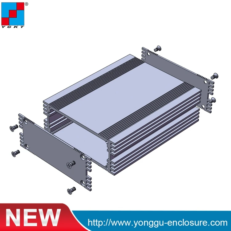 6063 T5 алюминиевый сплав профиль в коробке Экранирование измеритель мощности