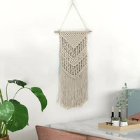 lyngy hanging bohemian macrame woven handmade tapestry knitting wall tapisserie craft wedding gift home decoration