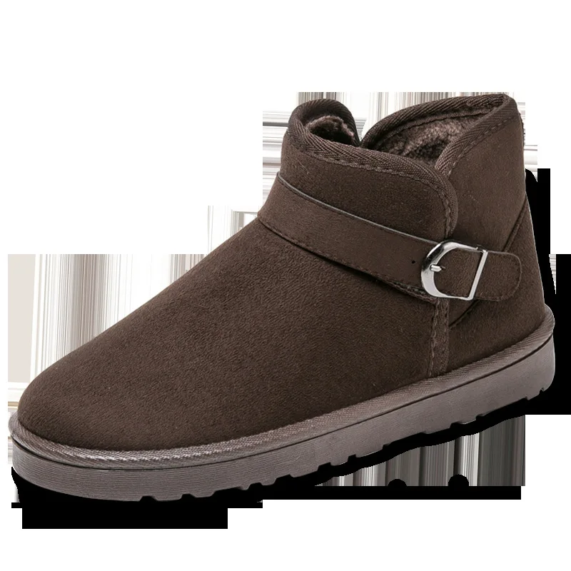 REETENE/2018 зимние теплые мужские ботинки высокого качества ботильоны повседневная