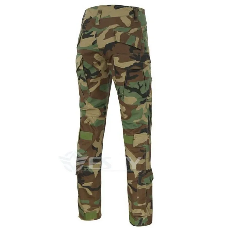 Брюки камуфляжные с несколькими карманами для пейнтбола | Мужская одежда