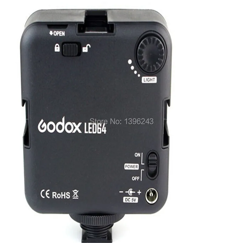 GODOX LED64 Portable LED Video Light Supporting Multi-lamp Rapid Splicing to Achieve a Combination of Different Brightness | Электроника