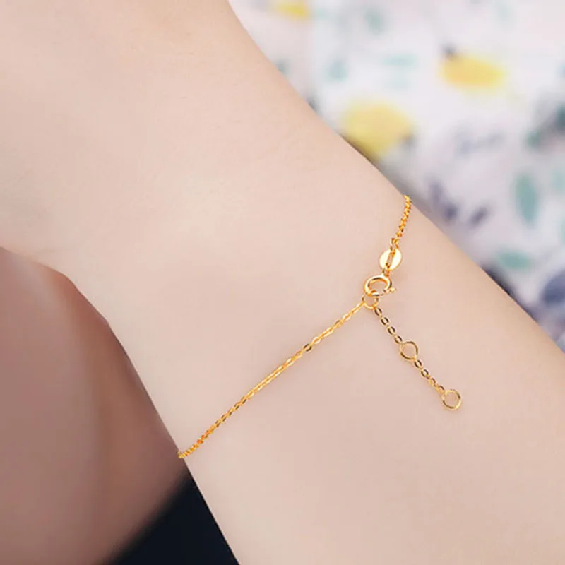 Браслеты на ногу с желтым золотом или розовым 16 + 2 см|Гибкие и жесткие браслеты| |