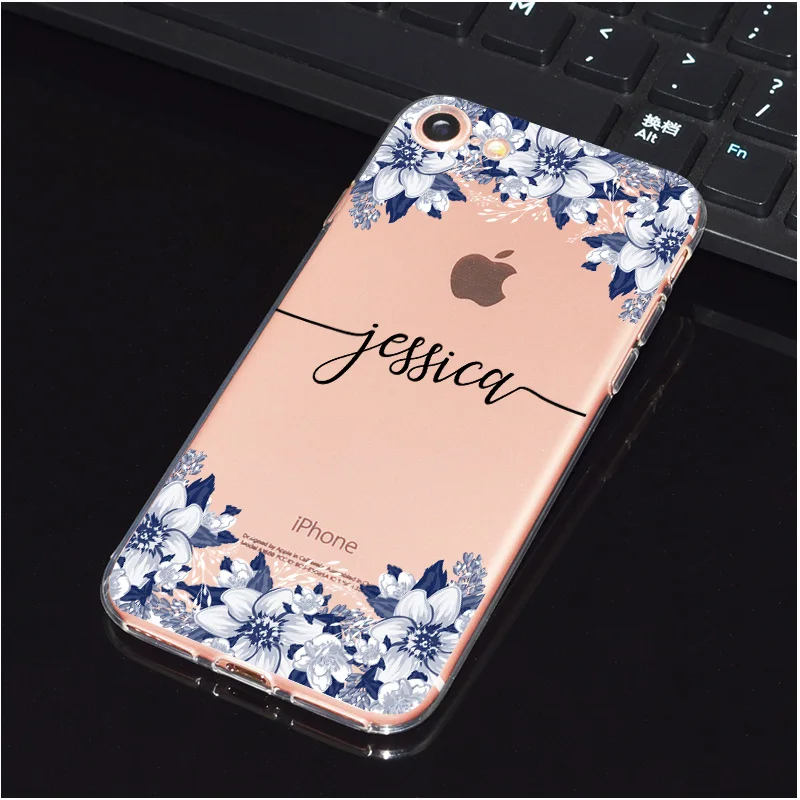 5 Чехол для iPhone 11 Pro XS XR Max 5 5S SE 6 6s 7 8 Plus X Цветочный Мягкий Силиконовый ТПУ - Цвет: 5
