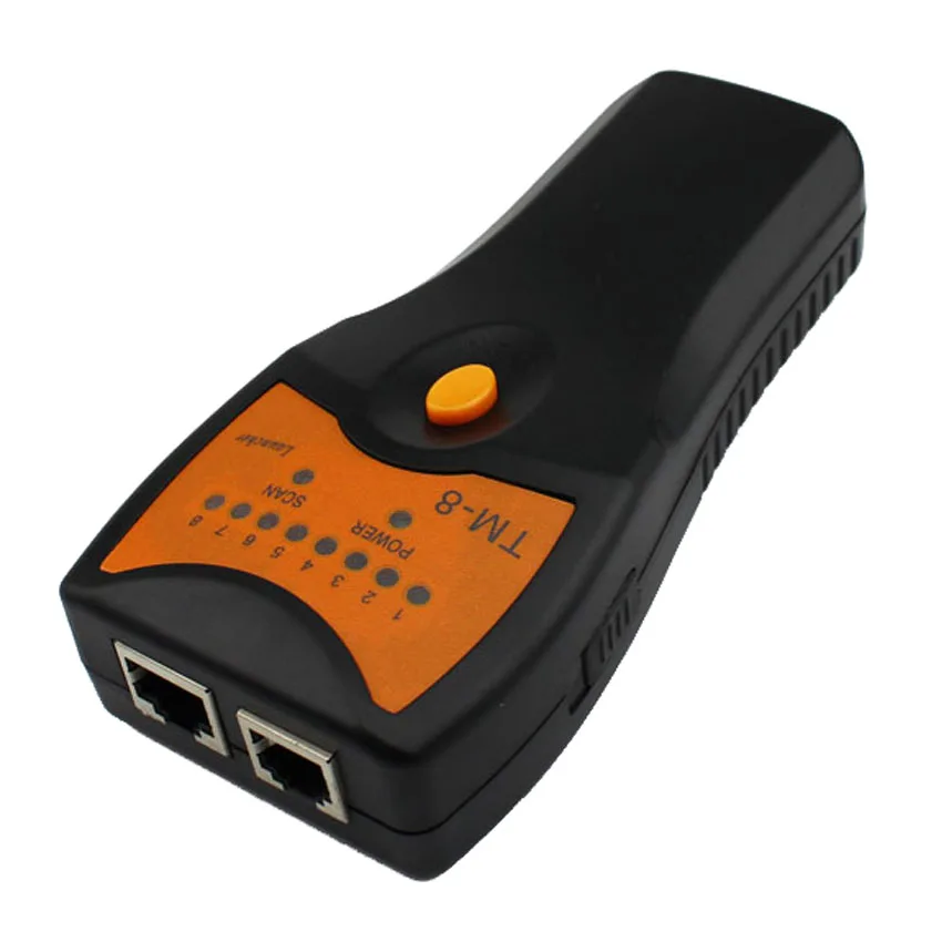 KELUSHI новейший RJ11 RJ45 Cat5 Cat6 телефонный провод трекер тонер Ethernet LAN Сетевой кабель тестер детектор линия Finder TM8